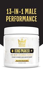 King Maker, 13-in-1 Anabolic Supplement for Men