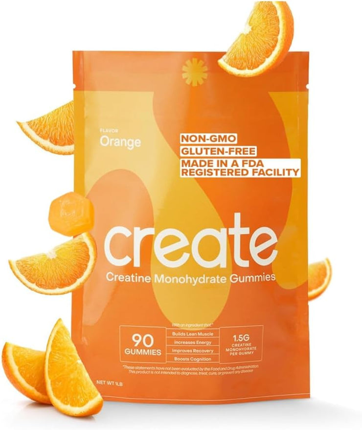 Create Creatine Monohydrate Gummies for Men & Women