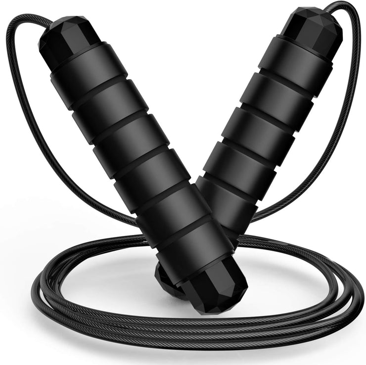 Jump Rope, Tangle-Free Rapid Speed Jumping Rope Cable