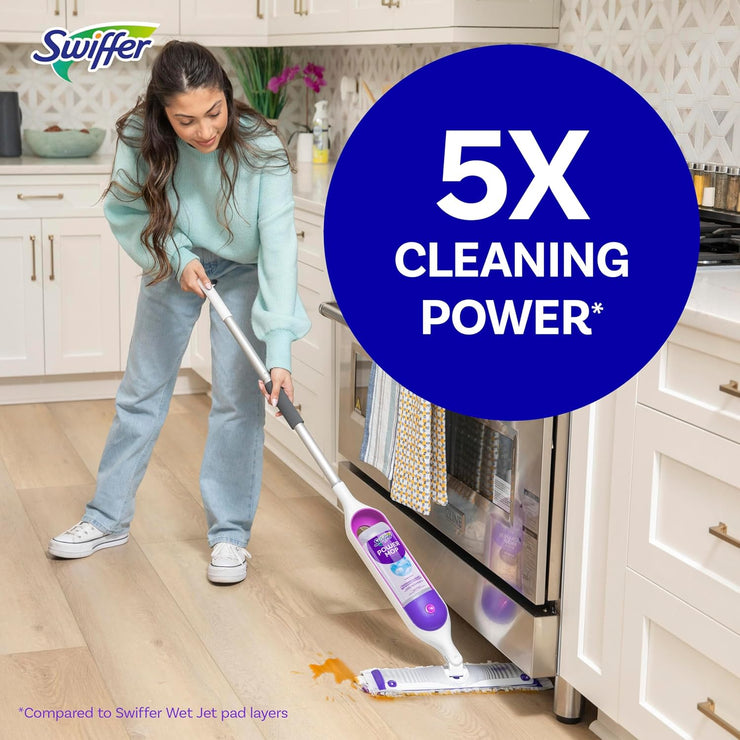 Surface Mop Kit for Floor Cleaning [2 Mopping,2 Batteries]