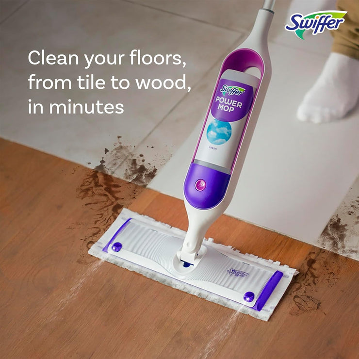 Surface Mop Kit for Floor Cleaning [2 Mopping,2 Batteries]