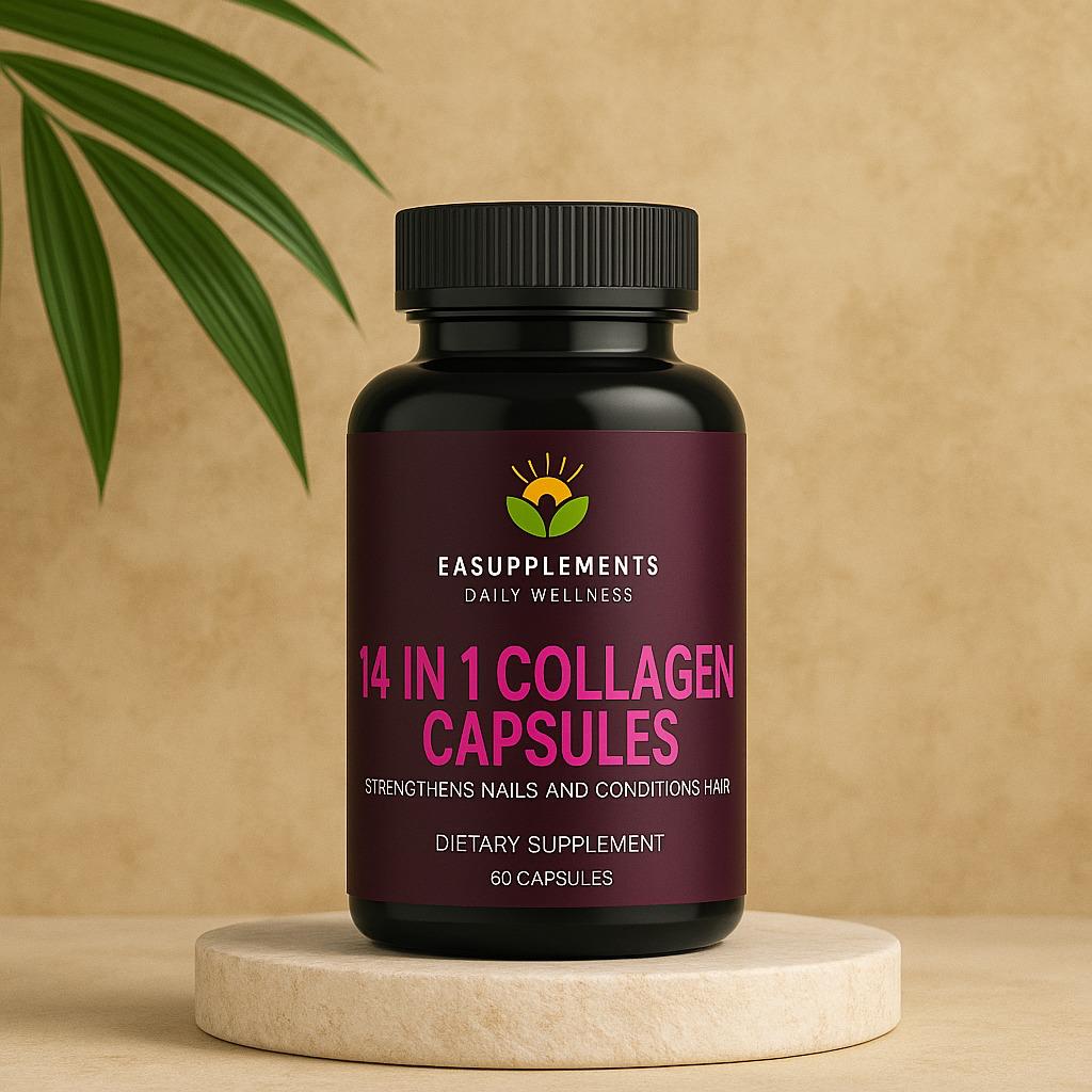 Collagen Supplements for Skin and Hair promoting skin elasticity support for youthful appearance.
